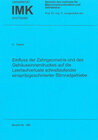 Buchcover Einfluss der Zahngeometrie und des Gehäuseinnendruckes auf die Leerlaufverluste schnellaufender einspritzgeschmierter St