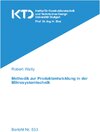 Buchcover Methodik zur Produktentwicklung in der Mikrosystemtechnik