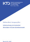 Buchcover Untersuchung von konischen Stirnrädern mit dem Scheibenmodell