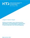 Buchcover Untersuchungen zum dynamischen Verhalten von topologisch optimierten Pressverbänden bei Umlaufbiegung