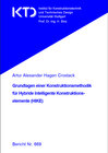 Buchcover Grundlagen einer Konstruktionsmethodik für Hybride Intelligente Konstruktionselemente (HIKE)