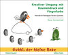 Buchcover Kreativer Umgang mit Daumendruck und Fingerfarbe (Türkisch-Deutsch)