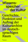 Buchcover Wissensspeicher der Kultur