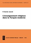 Buchcover L' enseignement religieux dans la Turquie moderne