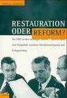 Buchcover Restauration oder Reform?