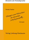 Buchcover Übungen zum Wortschatz der deutschen Schriftsprache