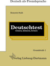 Buchcover Deutschtest wissen, können, lernen