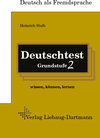 Buchcover Deutschtest Grundstufe 2