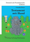 Buchcover Testament mit Hund