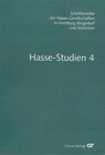 Buchcover Hasse-Studien / Hasse-Studien 4