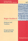 Buchcover Reger Studien / Reger-Studien 6
