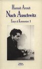 Buchcover Essays und Kommentare / Nach Auschwitz