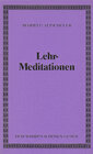 Buchcover Lehr-Meditationen