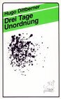 Buchcover 3 Tage Unordnung