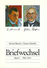 Buchcover Briefwechsel Edvard Munch /Gustav Schiefler / Briefwechsel Edvard Munch /Gustav Schiefler