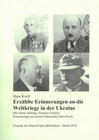 Buchcover Erzählte Erinnerungen an die Weltkriege in der Ukraine