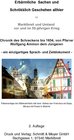 Buchcover Erbärmliche Sachen und Schrökklich Geschehen allhier (in Marktbreit und Umland vor und im 30-jährigen Krieg)