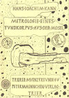 Buchcover Metrologie eines Fundkorpus aus der Mosel (Trierer Römerbrücke)
