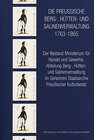 Buchcover Die preussische Berg- Hütten- und Salinenverwaltung 1763-1865