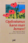 Buchcover Optimismus kann man lernen