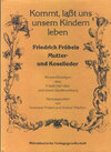 Buchcover Kommt lasst uns unsern Kindern leben