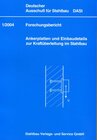 Buchcover DASt-Forschungsbericht 1/2004