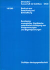 Buchcover Berichte aus Forschung und Entwicklung