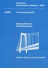 Buchcover DASt-Forschungsbericht / DASt-Forschungsbericht 4/2006