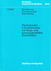 Buchcover Berichte aus Forschung und Entwicklung / Berichte aus Forschung und Entwicklung 12/1982
