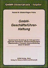 Buchcover GmbH-Geschäftsführer-Haftung