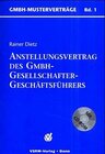 Buchcover Anstellungsvertrag des GmbH-Gesellschafter-Geschäftsführers