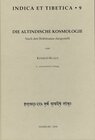 Buchcover Die altindische Kosmologie