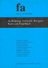 Buchcover Aufklärung, Vernunft, Religion - Kant und Feuerbach
