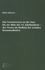 Buchcover Das Vereinswesen an der Saar bis zur Mitte des 19. Jahrhunderts