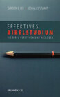 Buchcover Effektives Bibelstudium