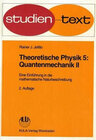 Buchcover Theoretische Physik. Eine Einführung in die mathematische Naturbeschreibung