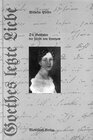 Buchcover Goethes letzte Liebe