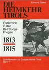 Buchcover Die Heimkehr Tirols 1813-1815