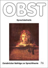 Buchcover Sprachästhetik