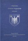 Buchcover Allgemeine Deutsche Wappenrolle, Band XXIV