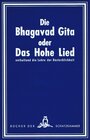 Buchcover Die Bhagavad-Gita oder Das hohe Lied enthaltend die Lehre der Unsterblichkeit