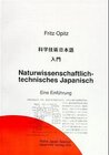 Buchcover Naturwissenschaftlich technisches Japanisch