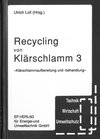 Buchcover Recycling von Klärschlamm 3