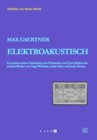 Buchcover ELEKTROAKUSTISCH