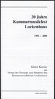 Buchcover 20 Jahre Kammermusikfest Lockenhaus