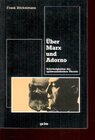 Buchcover Über Marx und Adorno