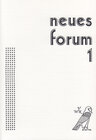 Buchcover Neues Forum
