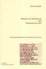 Buchcover Wolfram von Eschenbach und Hartmann von Aue