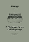 Buchcover Vorträge des Niederbayerischen Archäologentages