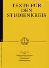 Buchcover Texte für den Studienkreis